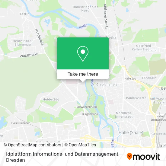 Карта Idplattform Informations- und Datenmanagement