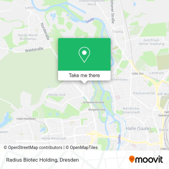 Карта Radius Biotec Holding