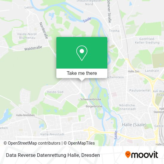 Карта Data Reverse Datenrettung Halle