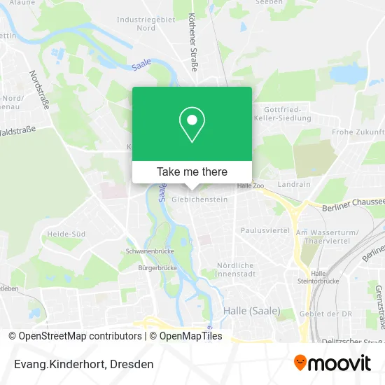 Карта Evang.Kinderhort