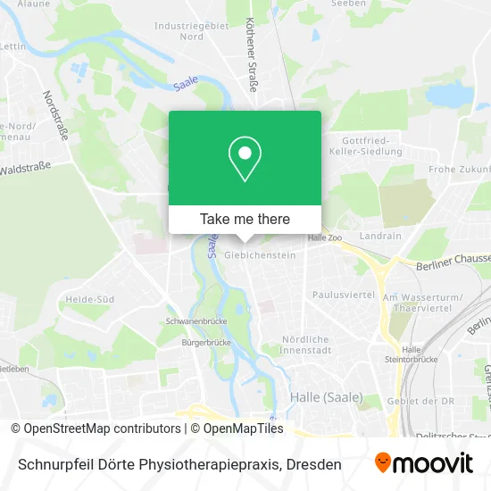 Карта Schnurpfeil Dörte Physiotherapiepraxis