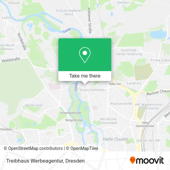 Treibhaus Werbeagentur map
