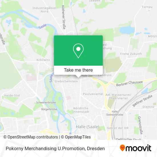 Карта Pokorny Merchandising U.Promotion