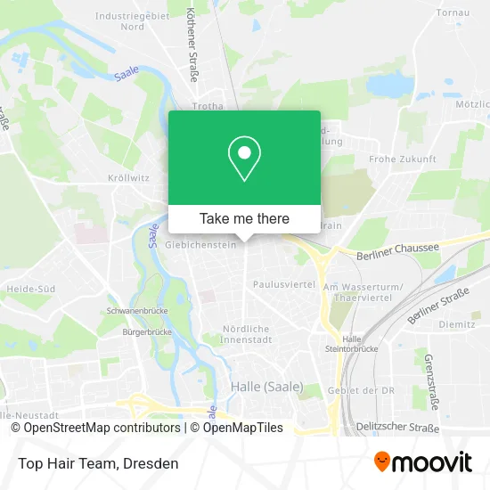 Карта Top Hair Team