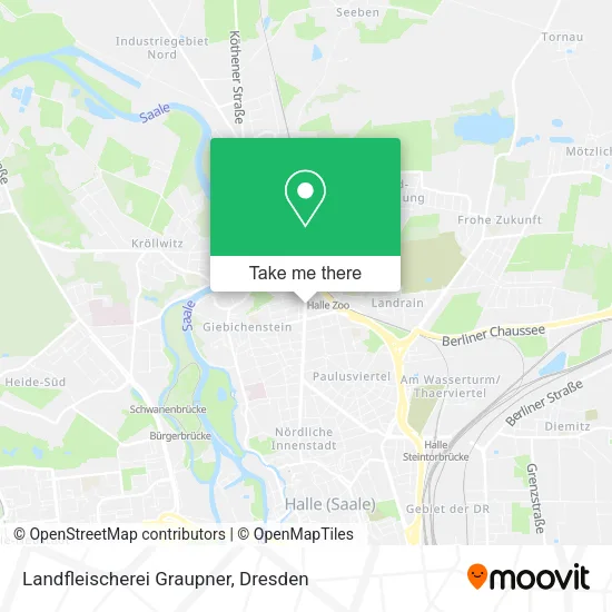 Карта Landfleischerei Graupner