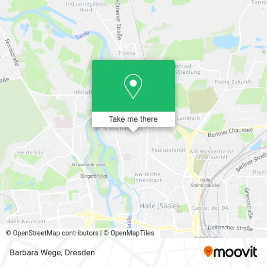 Карта Barbara Wege