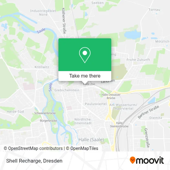 Shell Recharge map