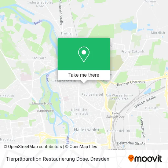 Карта Tierpräparation Restaurierung Dose