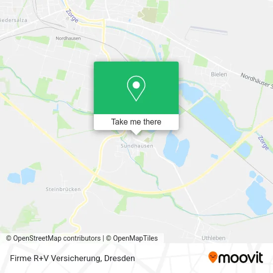 Карта Firme R+V Versicherung