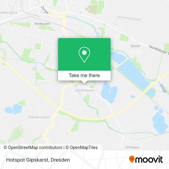 Карта Hotspot Gipskarst