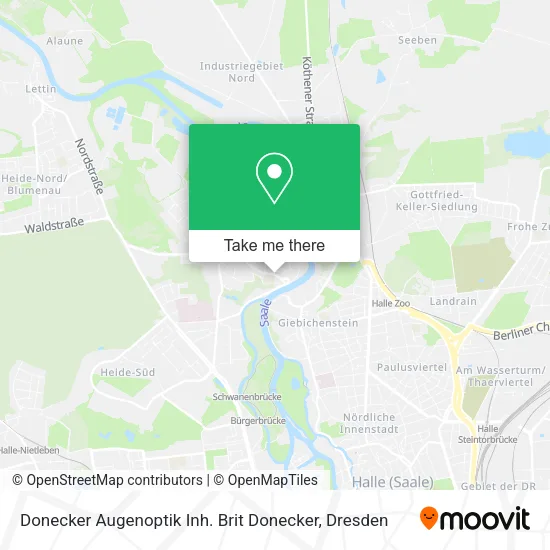 Карта Donecker Augenoptik Inh. Brit Donecker