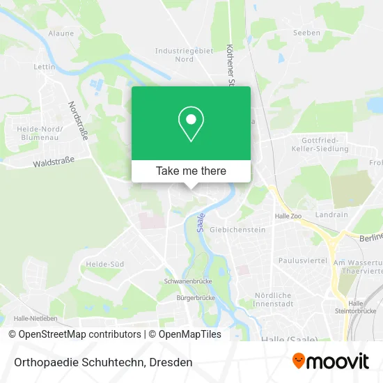 Карта Orthopaedie Schuhtechn