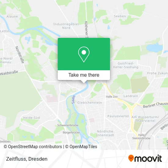 Карта Zeitfluss