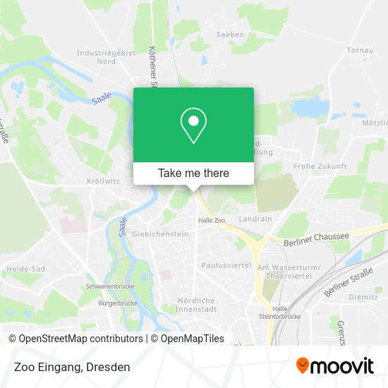 Карта Zoo Eingang