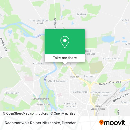 Карта Rechtsanwalt Rainer Nitzschke