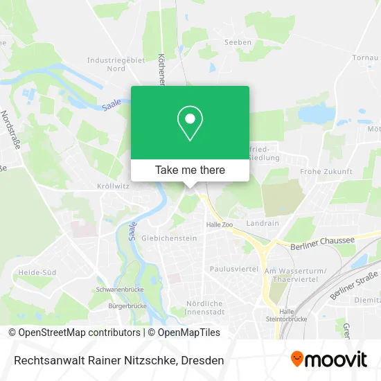 Карта Rechtsanwalt Rainer Nitzschke