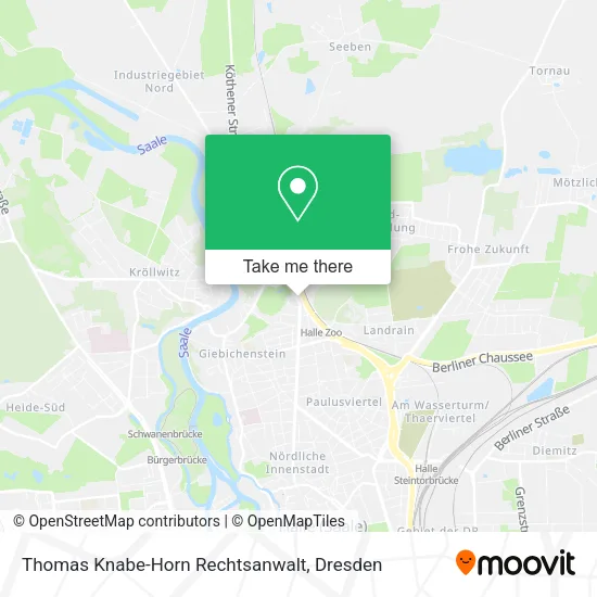 Карта Thomas Knabe-Horn Rechtsanwalt