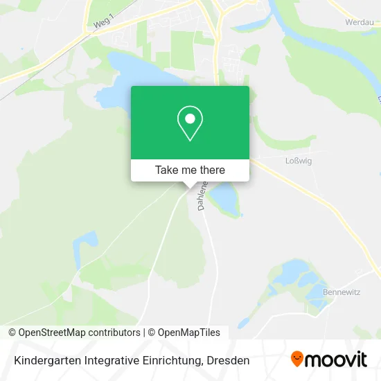 Карта Kindergarten Integrative Einrichtung