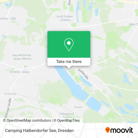 Карта Camping Halbendorfer See