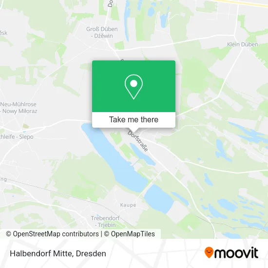 Карта Halbendorf Mitte