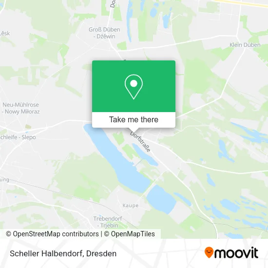 Карта Scheller Halbendorf