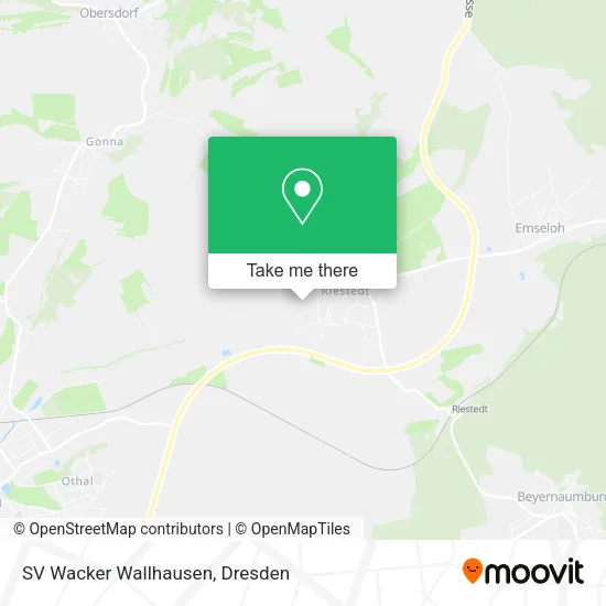 Карта SV Wacker Wallhausen