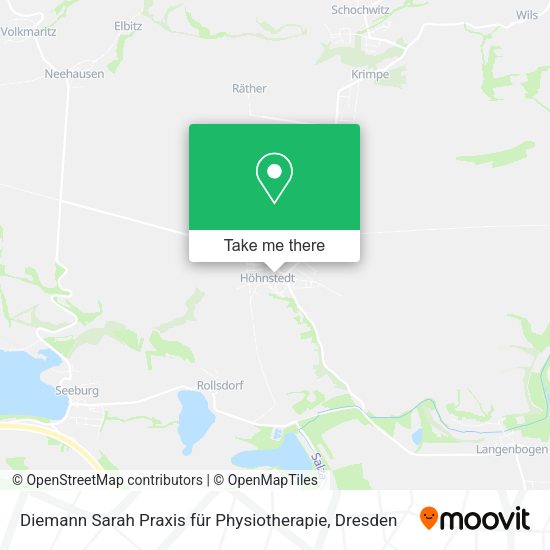 Карта Diemann Sarah Praxis für Physiotherapie