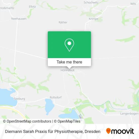 Карта Diemann Sarah Praxis für Physiotherapie