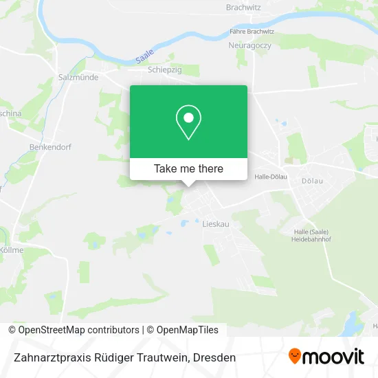 Карта Zahnarztpraxis Rüdiger Trautwein