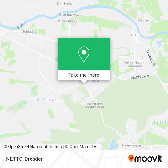 NETTO map