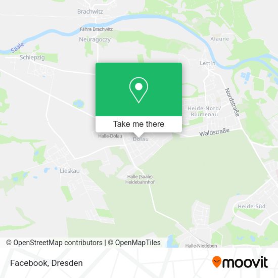 Карта Facebook