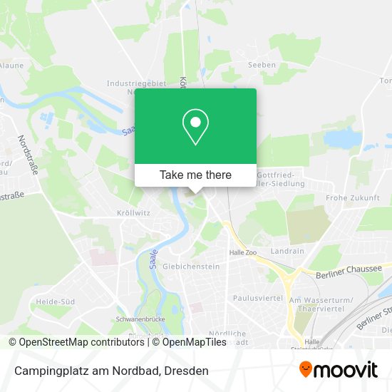 Карта Campingplatz am Nordbad