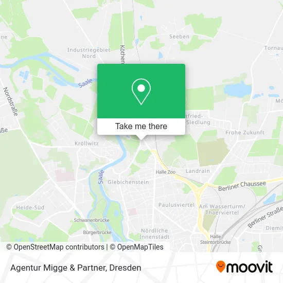 Agentur Migge & Partner map