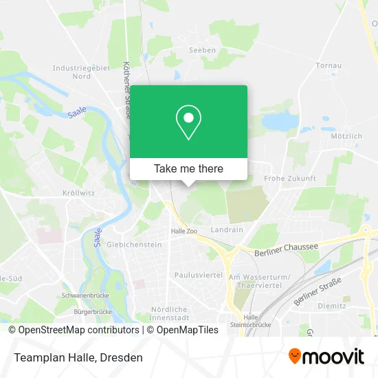 Карта Teamplan Halle