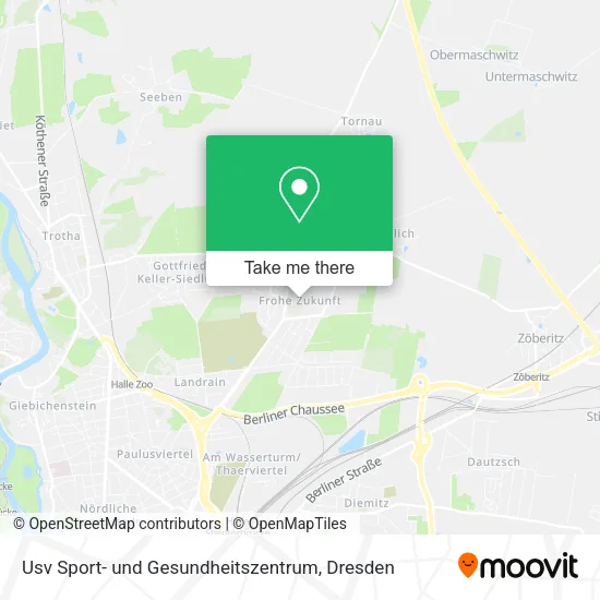 Карта Usv Sport- und Gesundheitszentrum