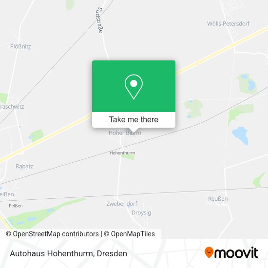 Карта Autohaus Hohenthurm