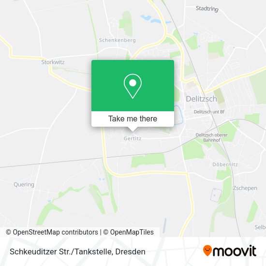 Карта Schkeuditzer Str./Tankstelle