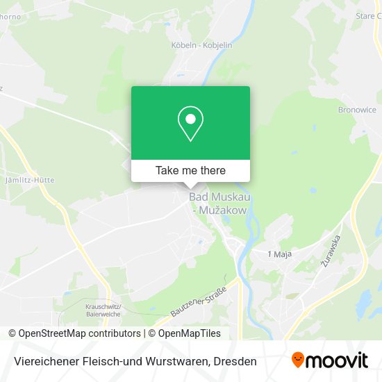 Карта Viereichener Fleisch-und Wurstwaren