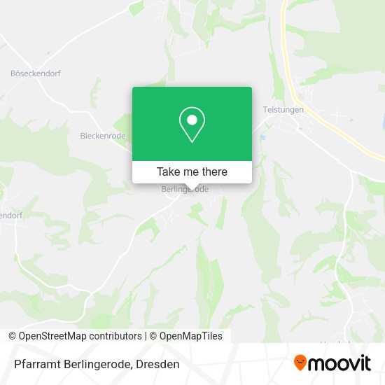 Карта Pfarramt Berlingerode