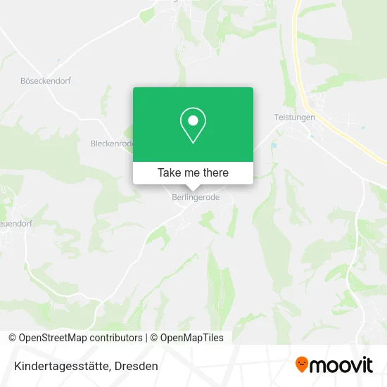 Карта Kindertagesstätte