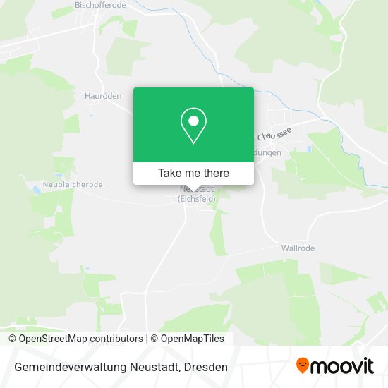 Карта Gemeindeverwaltung Neustadt