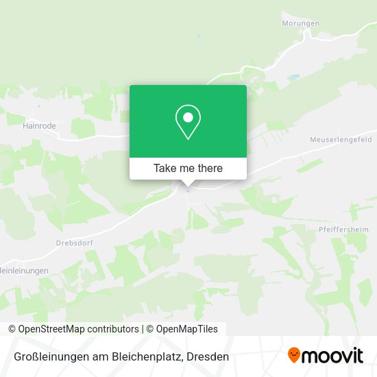 Карта Großleinungen am Bleichenplatz