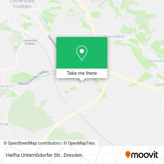 Карта Helfta Unterrißdorfer Str.