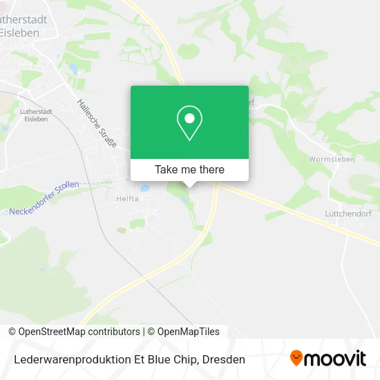 Карта Lederwarenproduktion Et Blue Chip