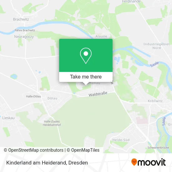 Карта Kinderland am Heiderand