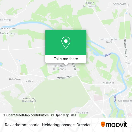 Карта Revierkommissariat Heideringpassage