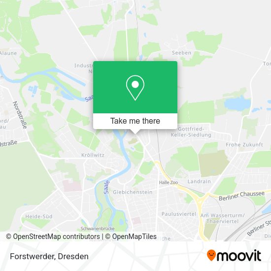Карта Forstwerder