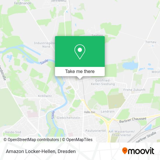 Карта Amazon Locker-Hellen