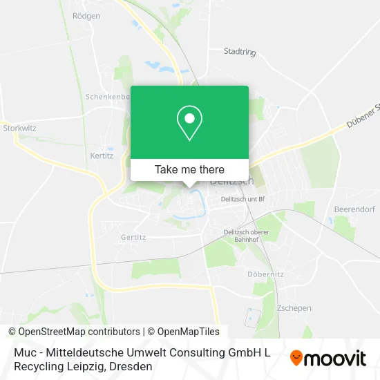 Карта Muc - Mitteldeutsche Umwelt Consulting GmbH L Recycling Leipzig