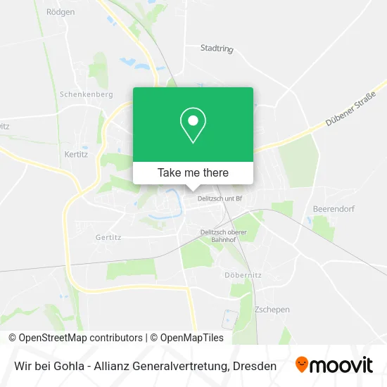 Карта Wir bei Gohla - Allianz Generalvertretung